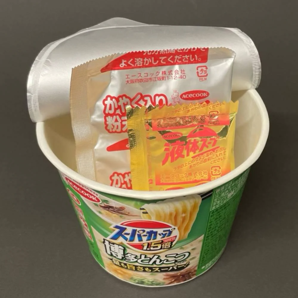 Acecook Supercup Tonkotsu Ramen Instant Noodles 111g (Pack of 3) - Image 6