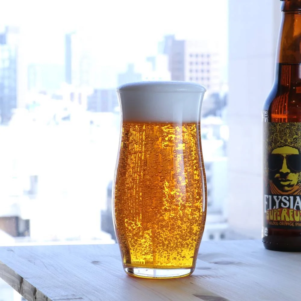 Aderia Craft Beer Glass Set Premium Tall Glass Collection 3 Pieces - Image 4