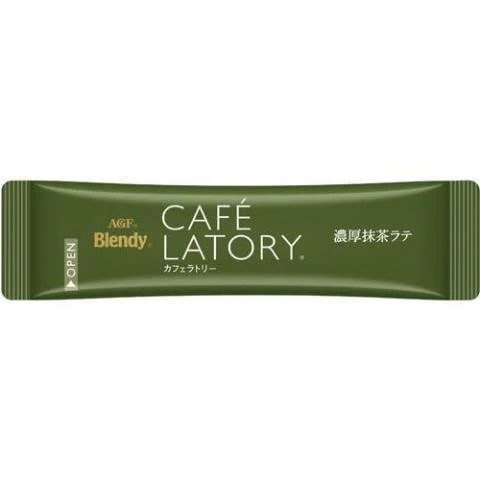 AGF Blendy Cafe Latory Rich Matcha Latte (Pack of 3 Boxes) - Image 3