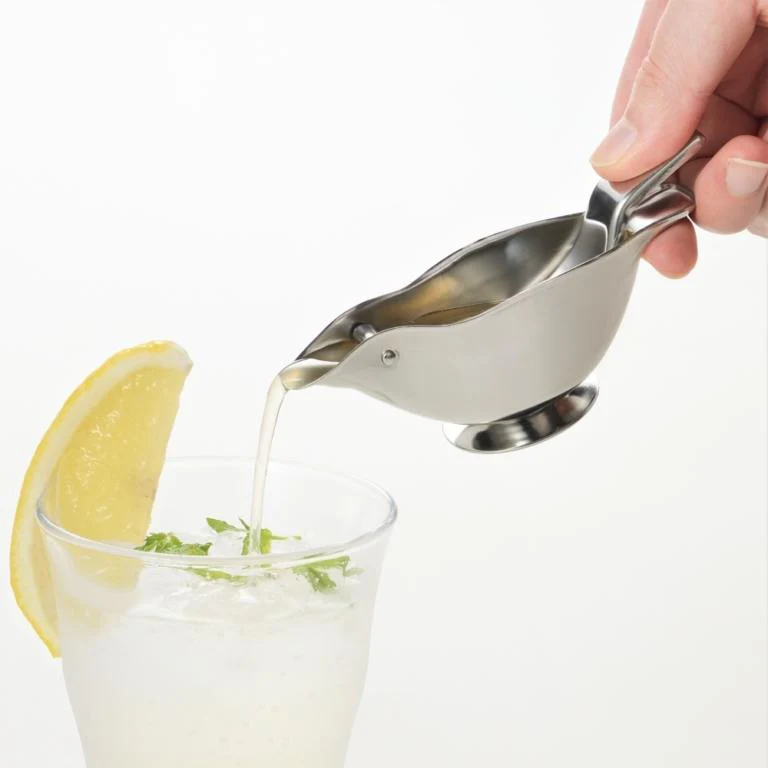 Akagawa Bird-Shaped Lemon Juicer Stainless Steel Citrus Squeezer & Pourer - Image 3