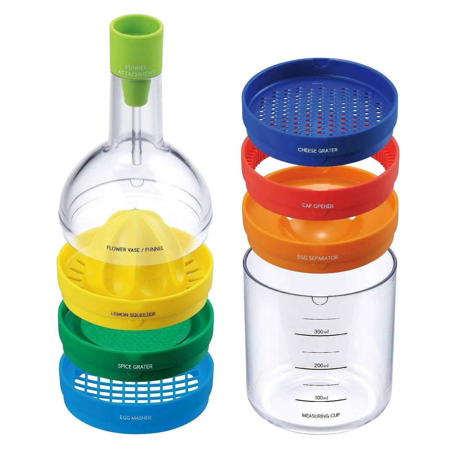 Akebono Bin 8 Bottle All-in-One Kitchen Tool KC-922 - Image 2