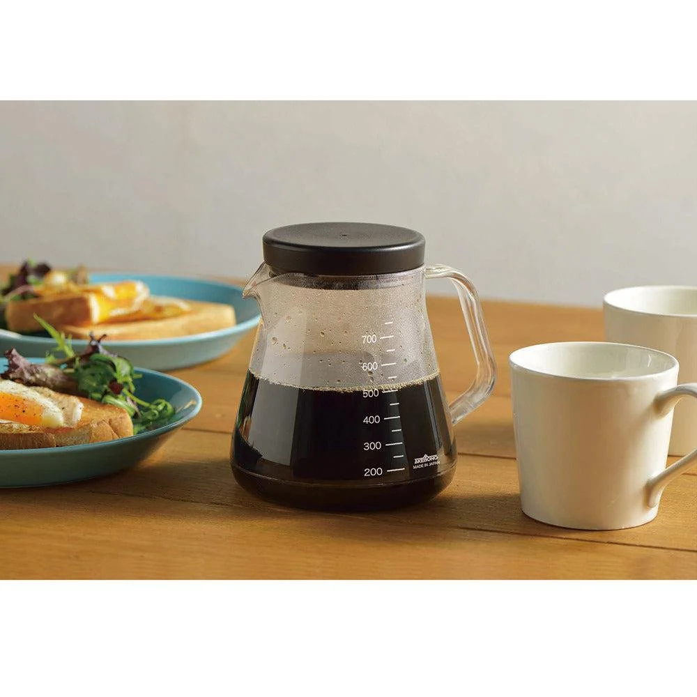 Akebono Heat Resistant Plastic Coffee Pot with Plastic Lid TW-3727 - Image 2