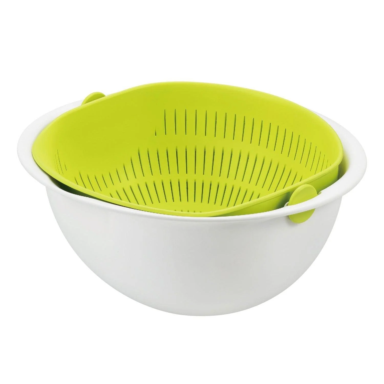 Akebono Large Strainer Bowl 2-In-1 Colander Bowl Set MZ-3510