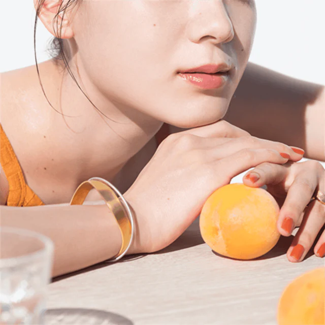Allie Chrono UV Gel For Foundation-Free Makeup Sunny Apricot SPF50+ 40g - Image 3