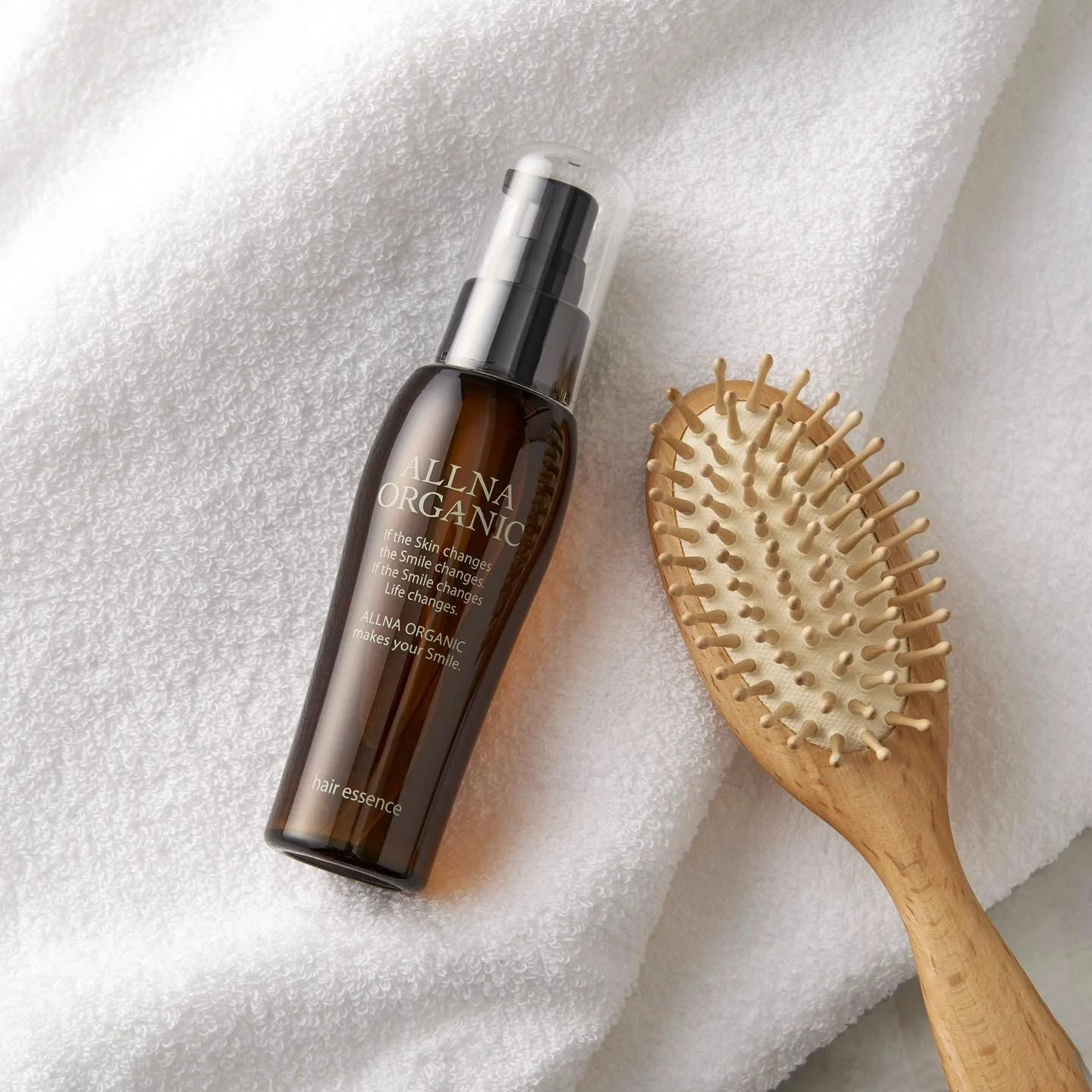 Allna Organic Hair Essence Salon Exclusive Hair Styling Serum 80ml - Image 3