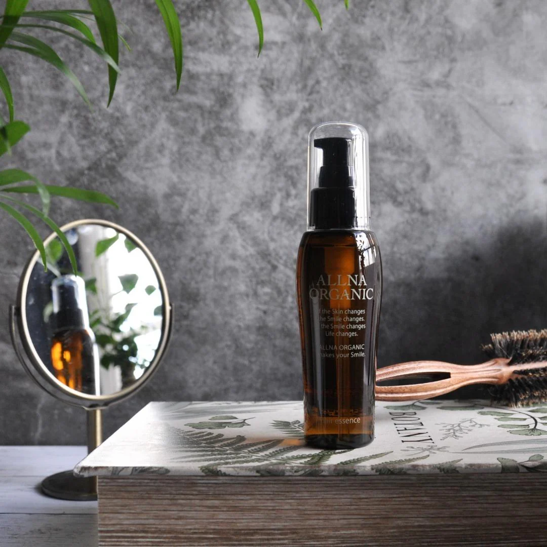 Allna Organic Hair Essence Salon Exclusive Hair Styling Serum 80ml - Image 5