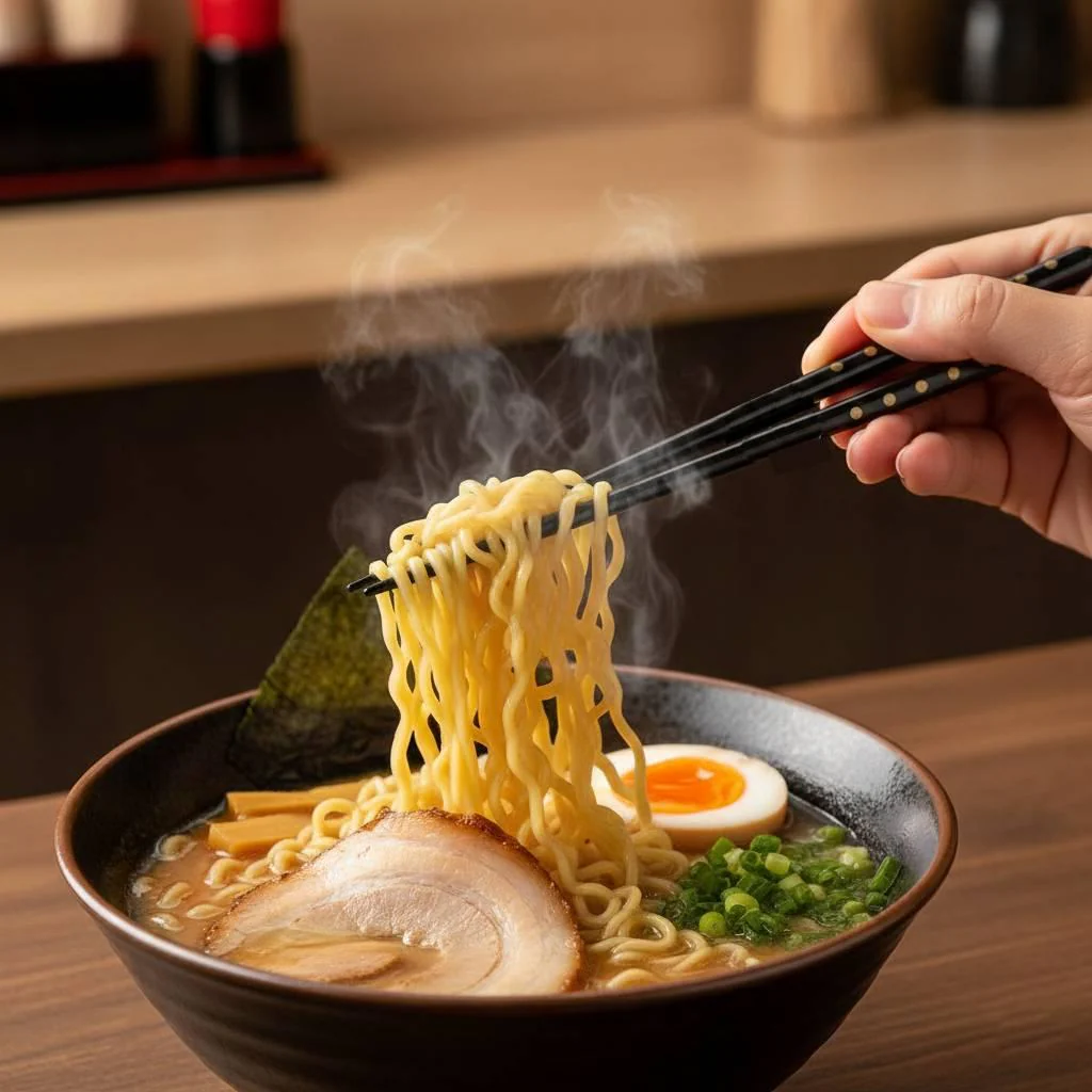 Aoba Dishwasher Safe Wooden Chopsticks Gold Dots Design Black 24cm - Image 2