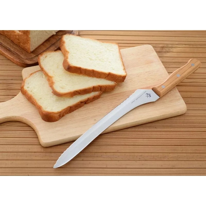 Arnest Bread Slicer Wood Handle Molybdenum Steel Bread Knife 235mm - Image 3