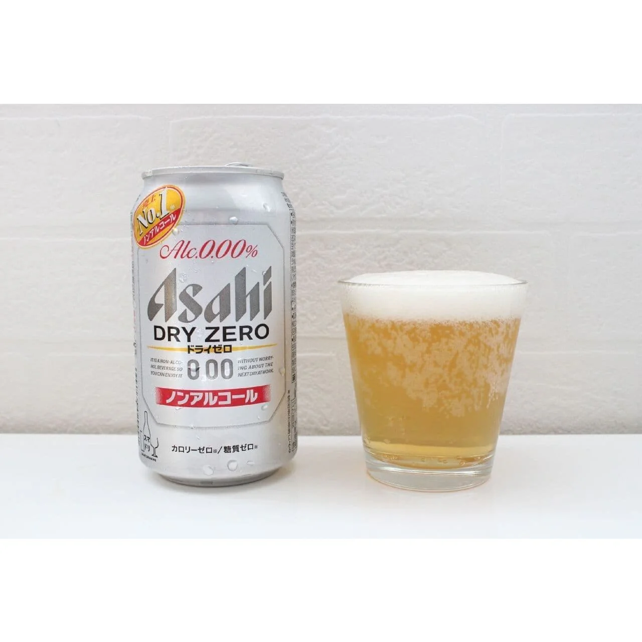 Asahi Dry Zero Non Alcoholic Beer Zero Calorie NA Beer (6 Pack) - Image 2