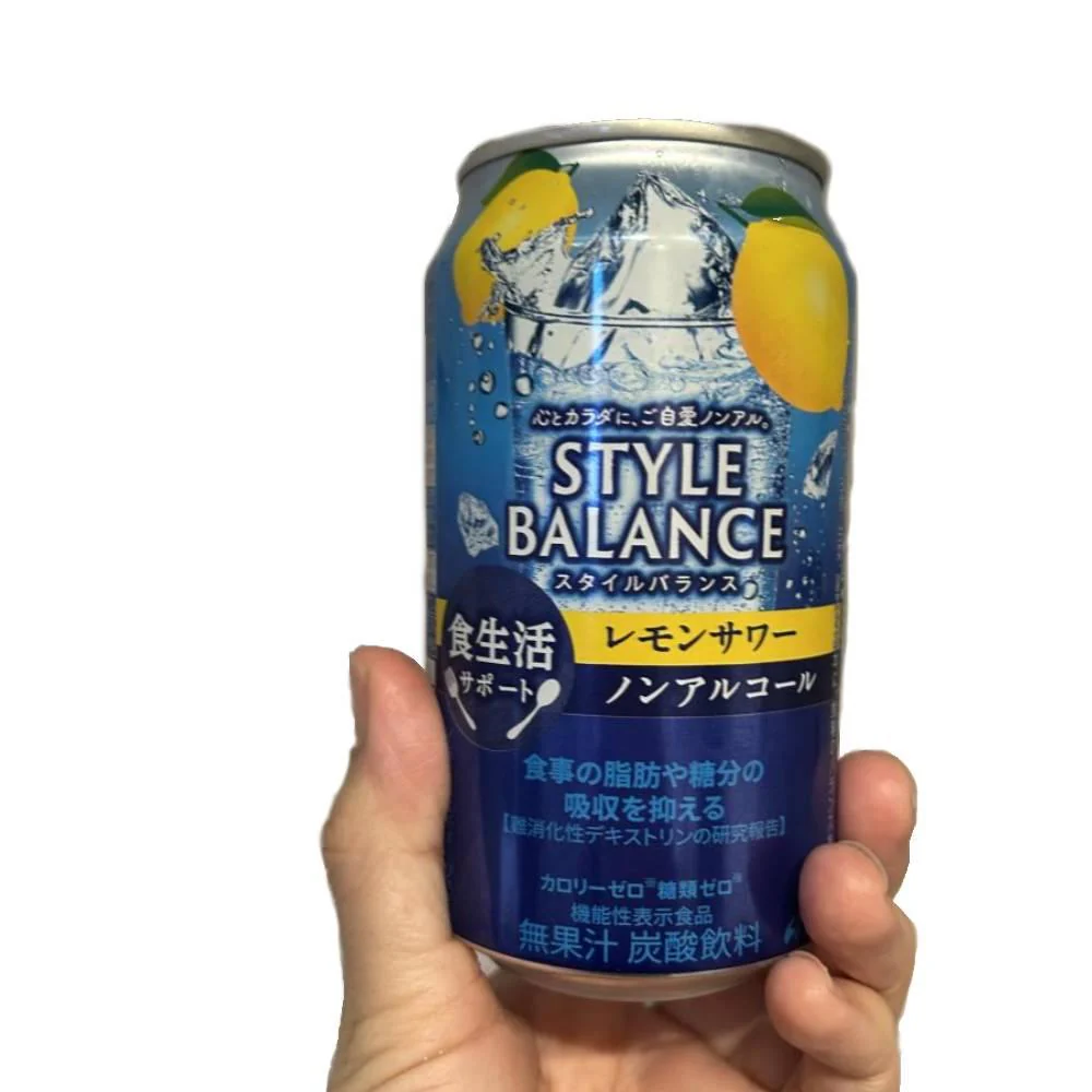 Asahi Style Balance Non Alcoholic Lemon Sour Mocktail Can 350ml - Image 4