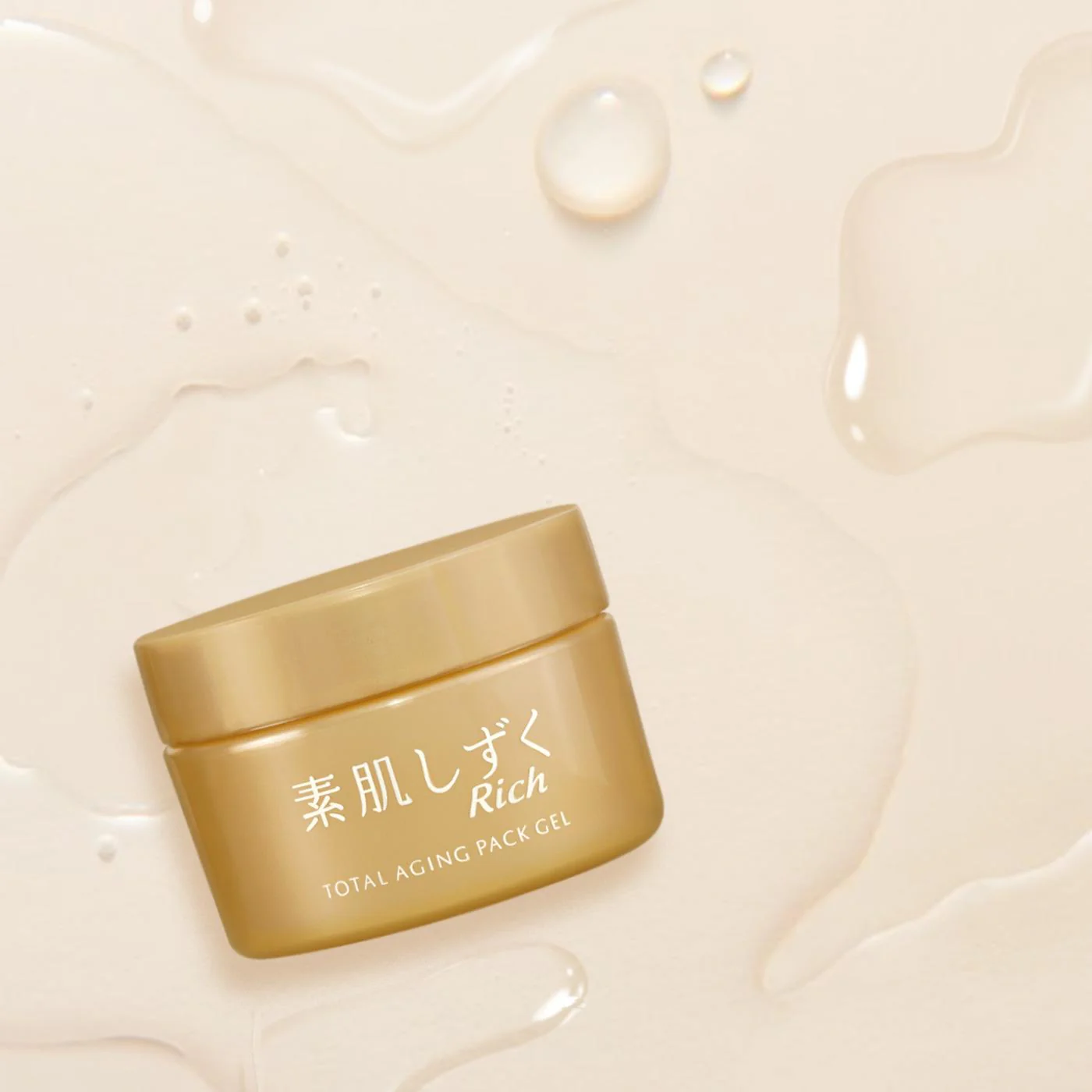 Asahi Suhada Shizuku Placenta All-in-One Gel 100g - Image 4