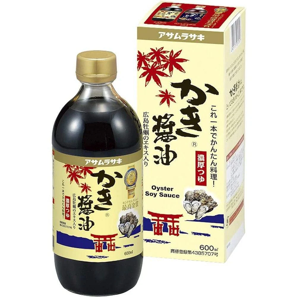 Asamurasaki Kaki Shoyu Natural Oyster Soy Sauce 600ml - Image 6
