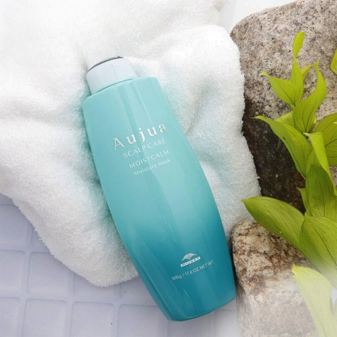 Aujua Moist Calm Moisture Hair Mask For Dry & Itchy Scalp 500ml - Image 3