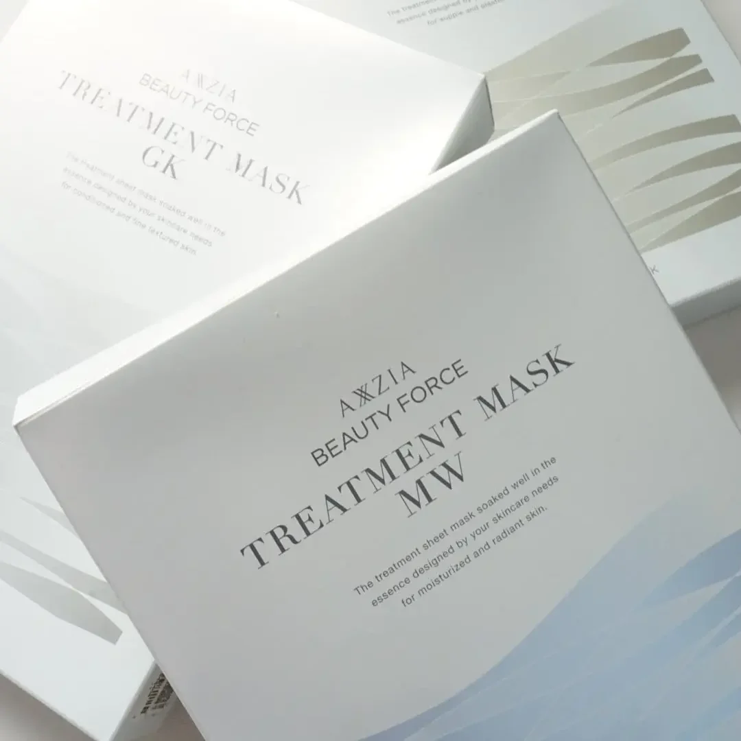 Axxzia Beauty Force Treatment MW Hydrating & Glowing Face Mask 7 Sheets - Image 3