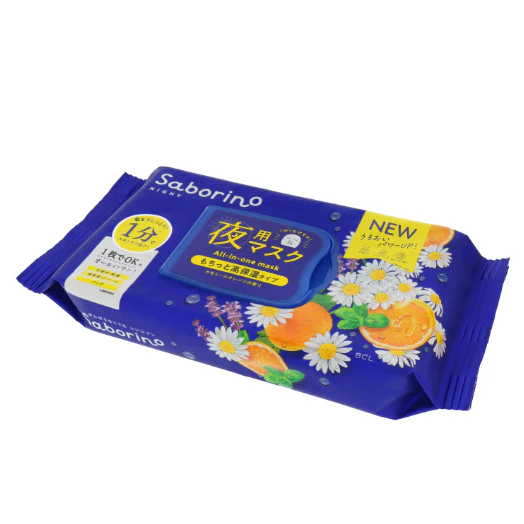 Saborino All in One Goodnight Facial Sheet Mask 30 Sheets - Image 4
