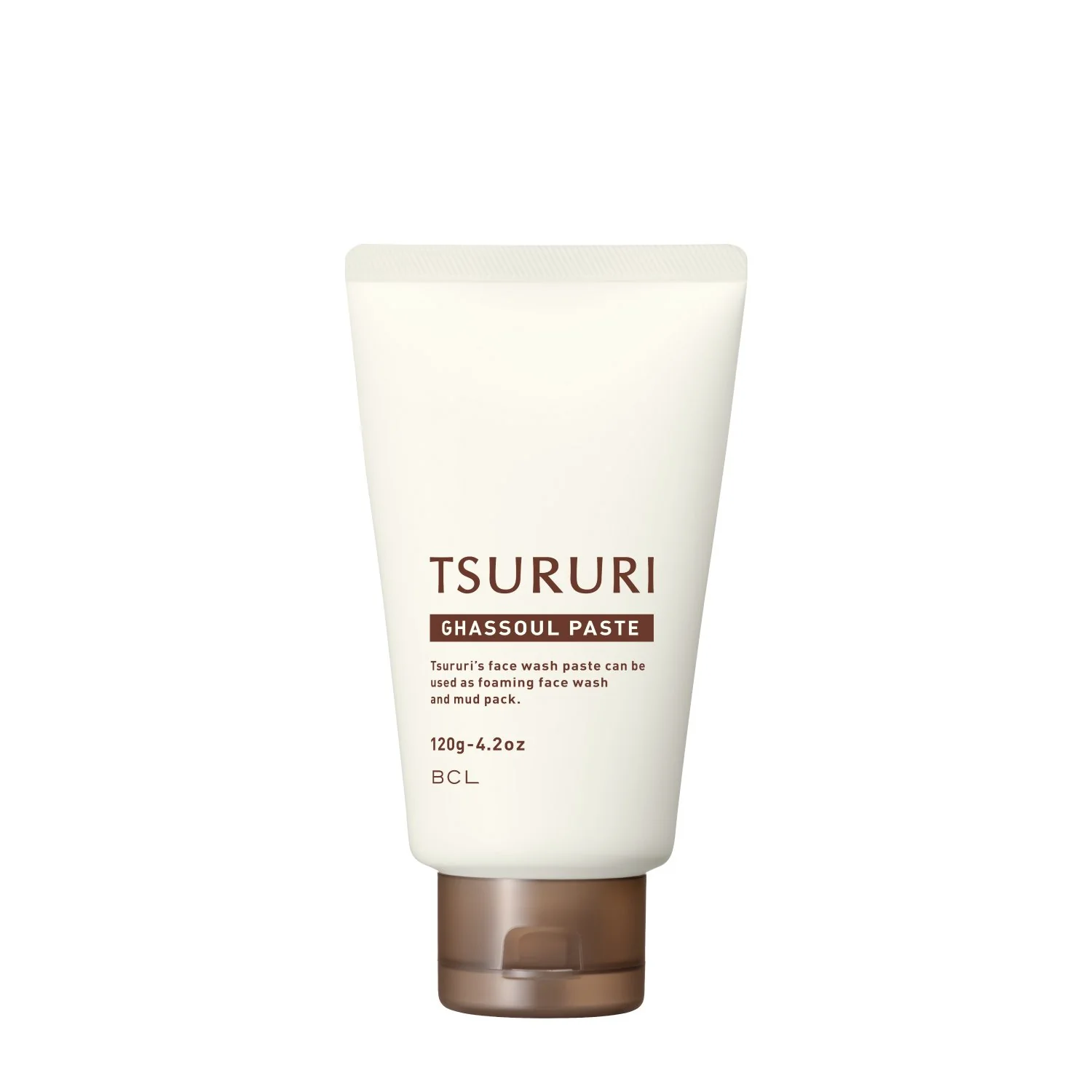 BCL Tsururi Ghassoul Paste Face Wash Blackhead Remover 120g - Image 6