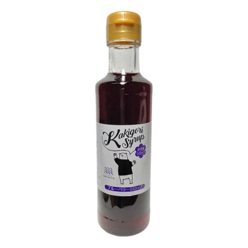 Blueberry Syrup Additive-Free Kakigori Shaved Ice Syrup 260g