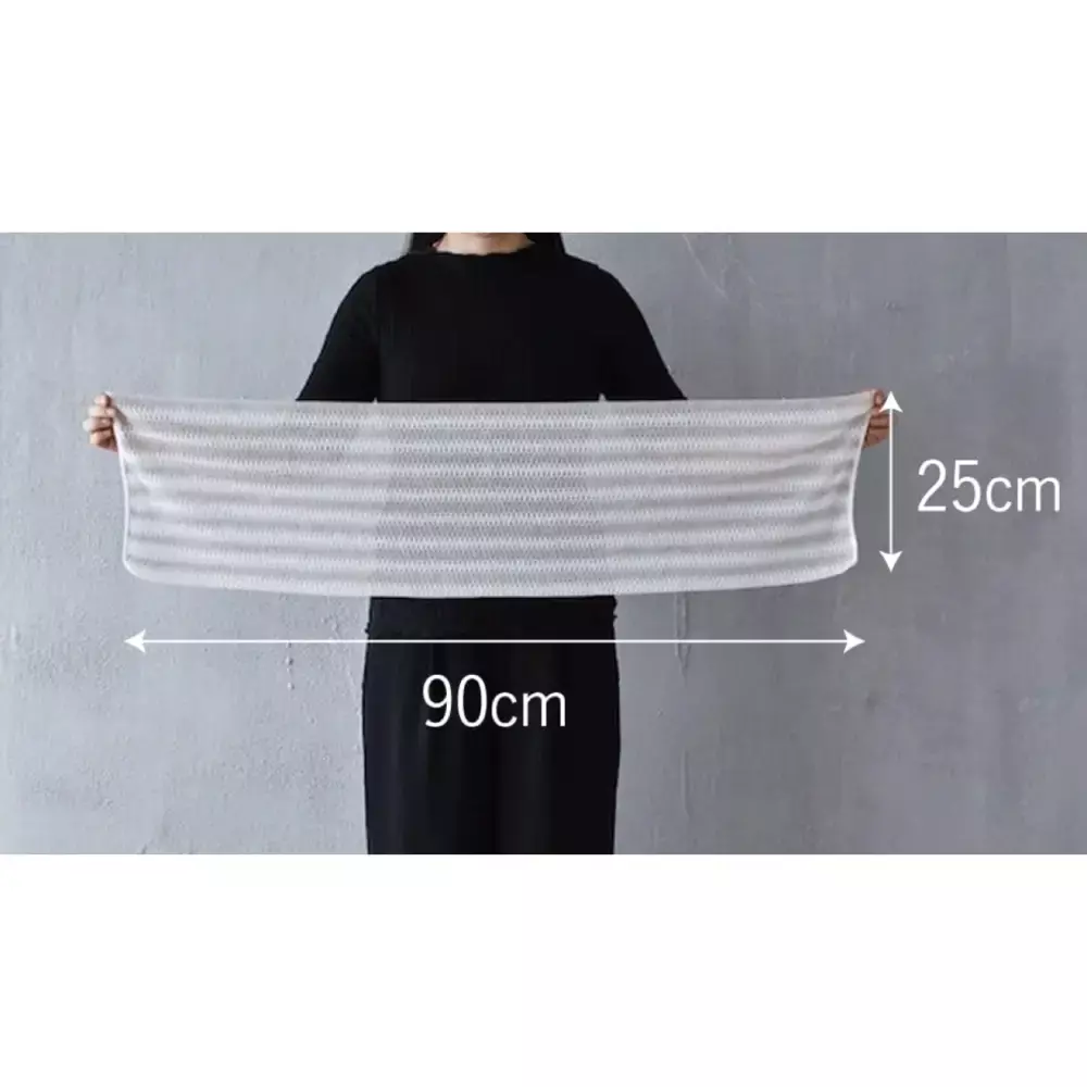 Body Towel Bamboo Fiber Gentle Exfoliating Japanese Washcloth 25x90cm - Image 7