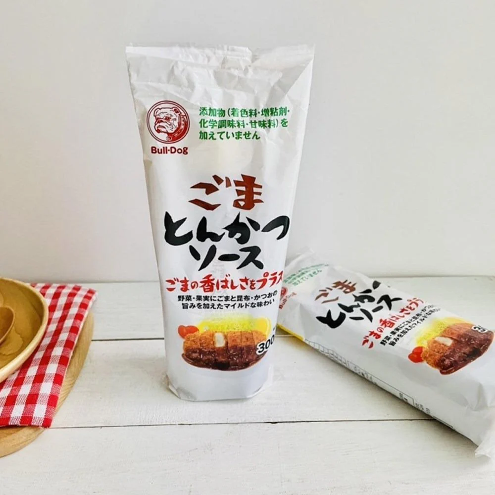 Bull-Dog Sauce Japanese Tonkatsu Sauce Sesame 300g - Image 3