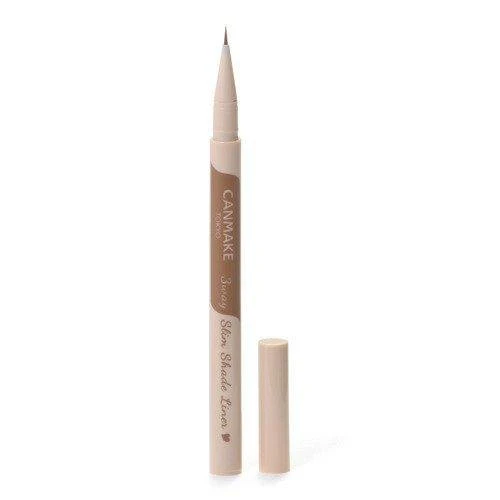 Canmake 3-way Slim Shade Liner Eyebrow Pencil 02 Ash Brown 0.72ml - Image 4