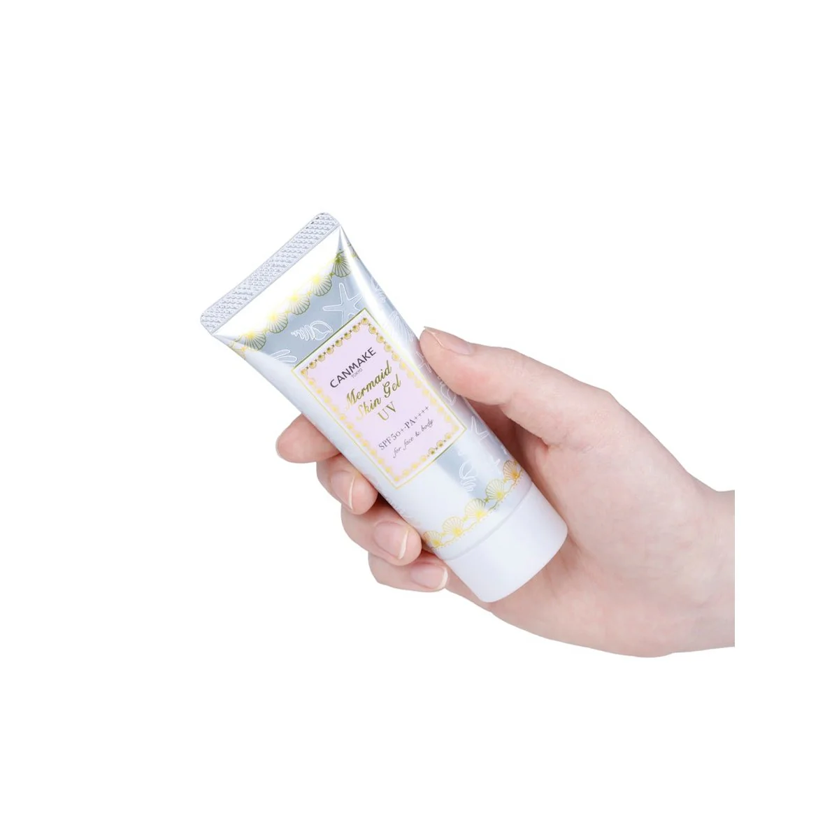 Canmake Mermaid Skin Gel UV Sunscreen SPF50+ PA++++ 40g - Image 2