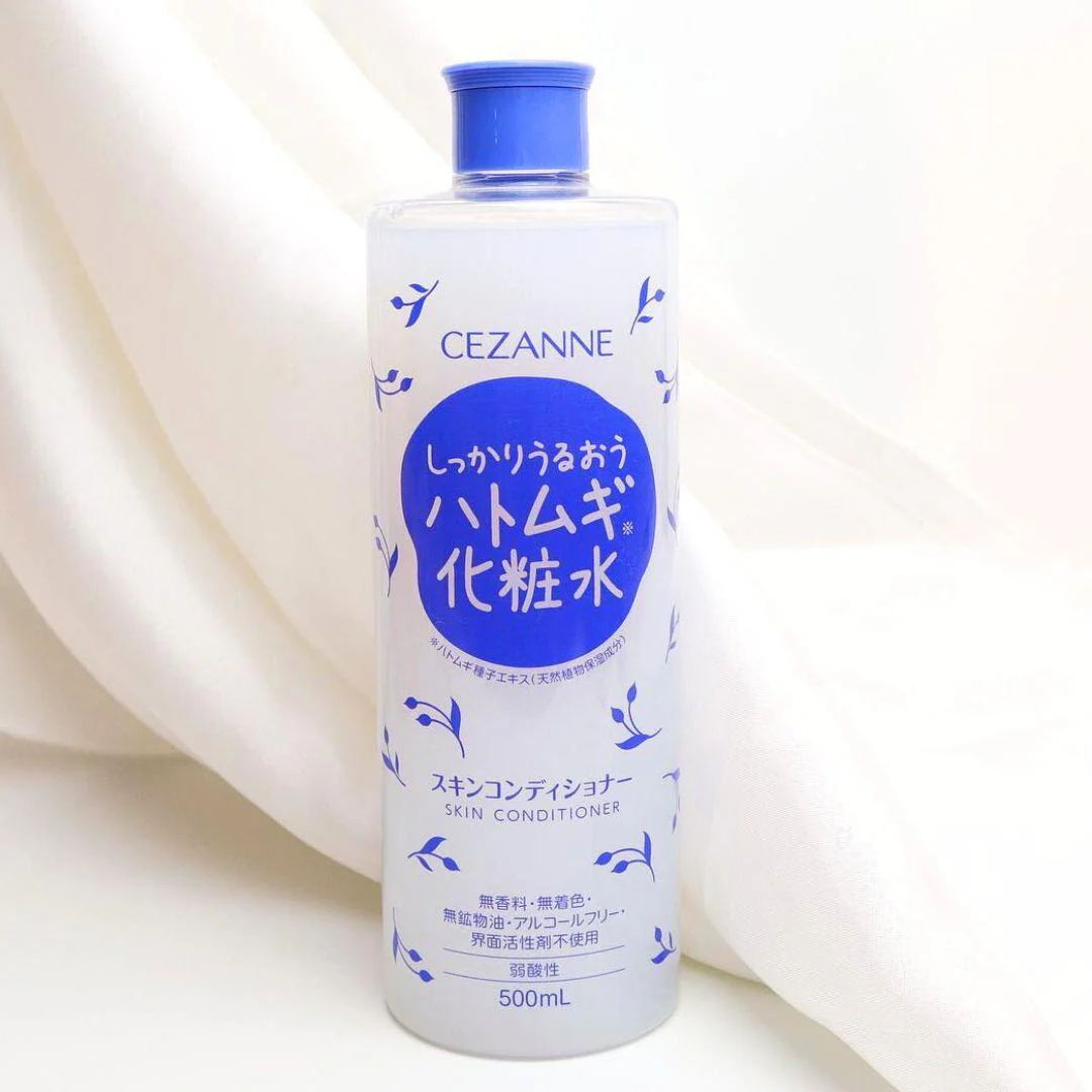 Cezanne Hatomugi Skin Conditioner Adlay Lotion 500ml - Image 5