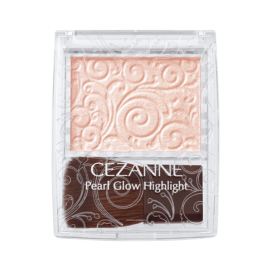 Cezanne Pearl Glow Highlighter With Brush 2.4g - Image 2