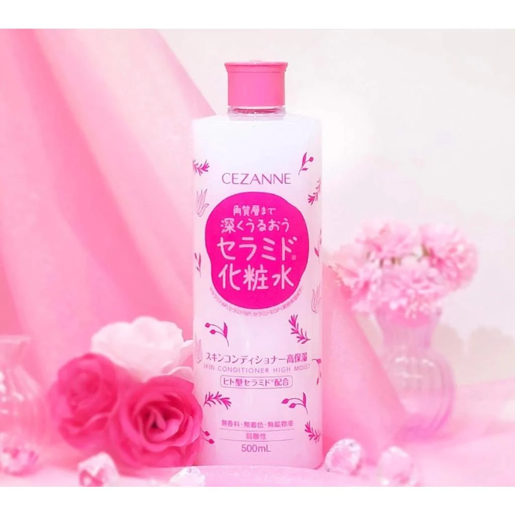 Cezanne Skin Conditioner High Moist Lotion 500ml - Image 2