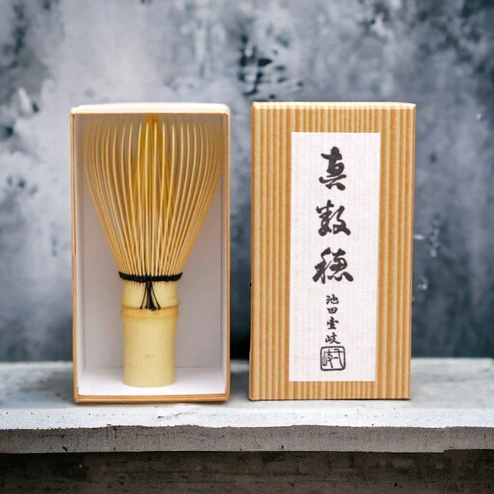 Chasen White Bamboo Handmade Traditional Japanese Matcha Whisk - Image 4
