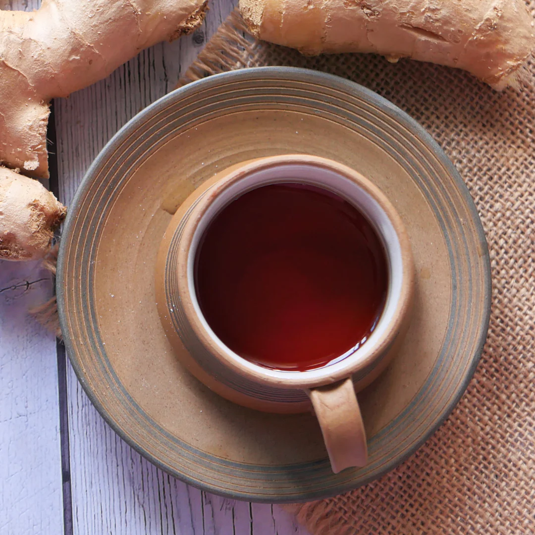 Chikyubatake Sweet Ginger Tea With Kokuto Brown Sugar 100g - Image 2