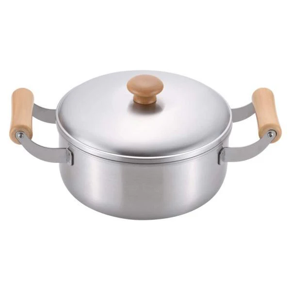 Chitose Stylish Two-Handled Soup Pot With Lid (IH Compatible) 2.8L