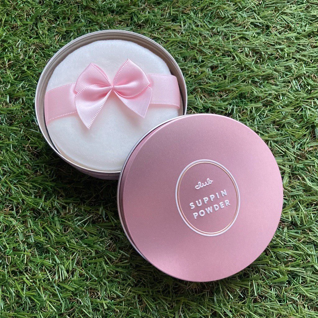 Club Suppin Powder Makeup Foundation Pastel Rose 26g - Image 3