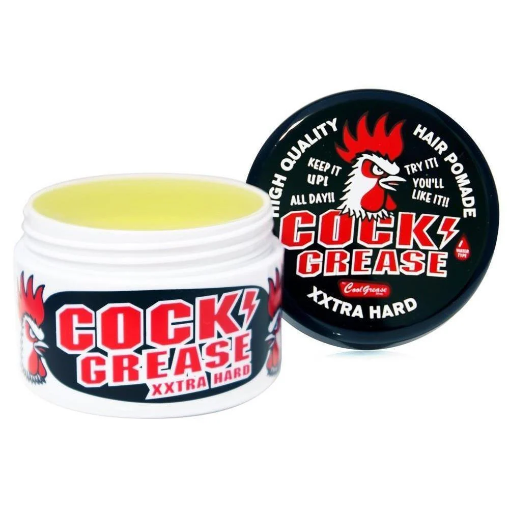 Cock Grease XXtra Hard Hair Pomade Strong Hold Styling Wax 87g - Image 3