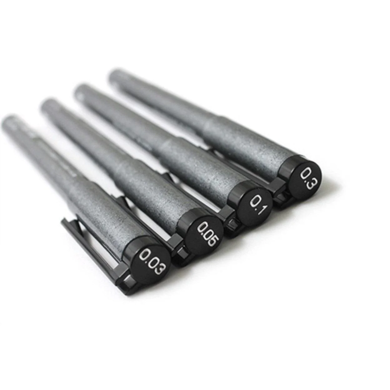 Copic Multiliner Marker Set Black Drawing Fineliner 4 Pens - Image 4
