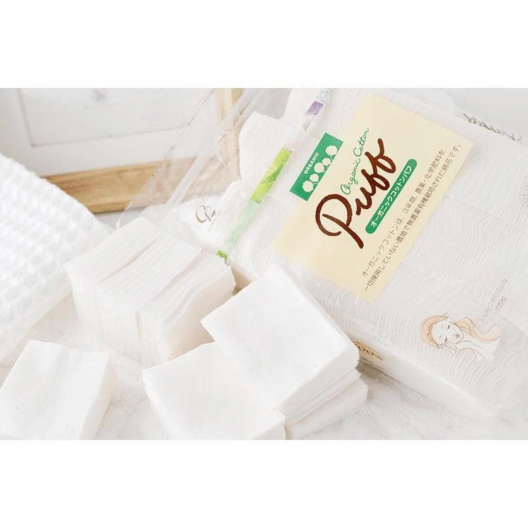 Cotton Labo Organic Cotton Puff Unbleached Size L 120 Pads - Image 4