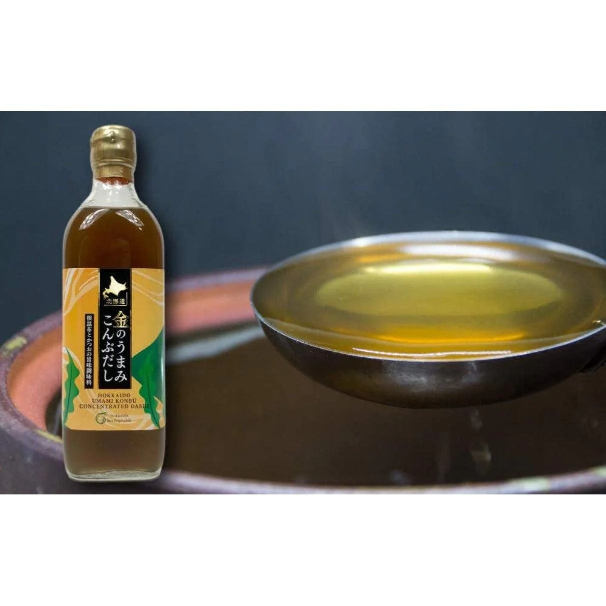 Daihoku Golden Kombu Dashi Sauce Concentrated Soup Base 500ml - Image 2