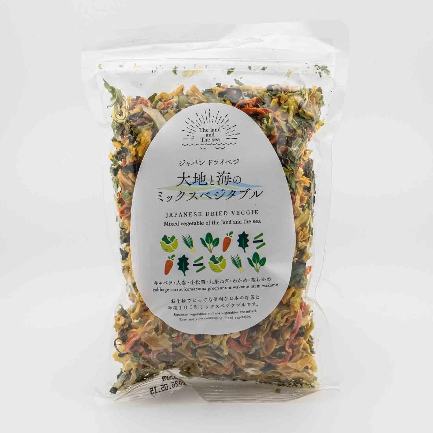 Daihoku Japanese Dried Vegetable and Wakame Seaweed Mix 100g - Image 3