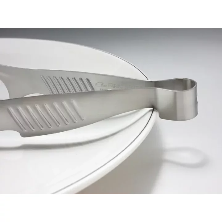 Deco Multi-Purpose Tongs Stainless Steel Slotted Kitchen Tongs 255mm - Image 2