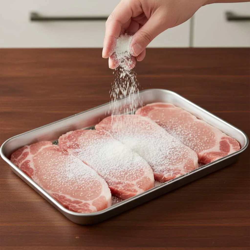 Deep Stainless Steel Food Prep Tray Large Size 415mm - Image 3