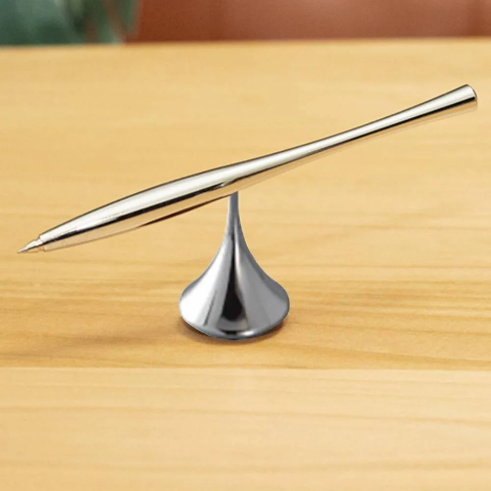 Delight Labo Chrome Metal Float Classic Ballpoint Pen - Image 4