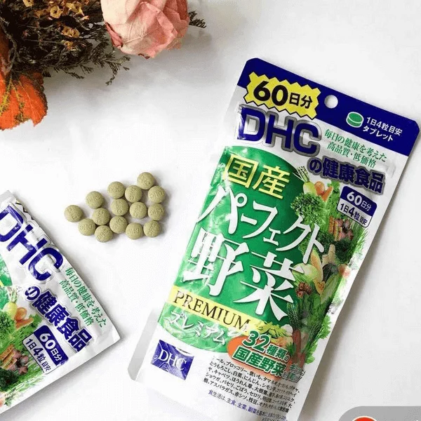 DHC Perfect Vegetables Premium Supplement 240 Tablets (For 60 Days) - Image 2