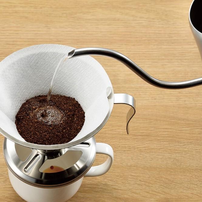 Enjuku Drip Coffee Pot Stylish Gooseneck Kettle For Pour Over Coffee 420ml - Image 2