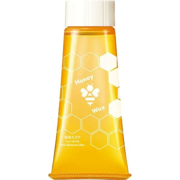 Epilat Salon Honey Hair Removal Depilatory Wax With 20 Sheets 140g - Image 2