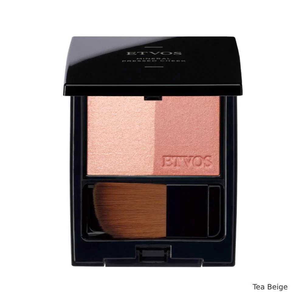 Etvos Mineral Pressed Cheek Two-Tone Blush Palette 4.5g - Image 2