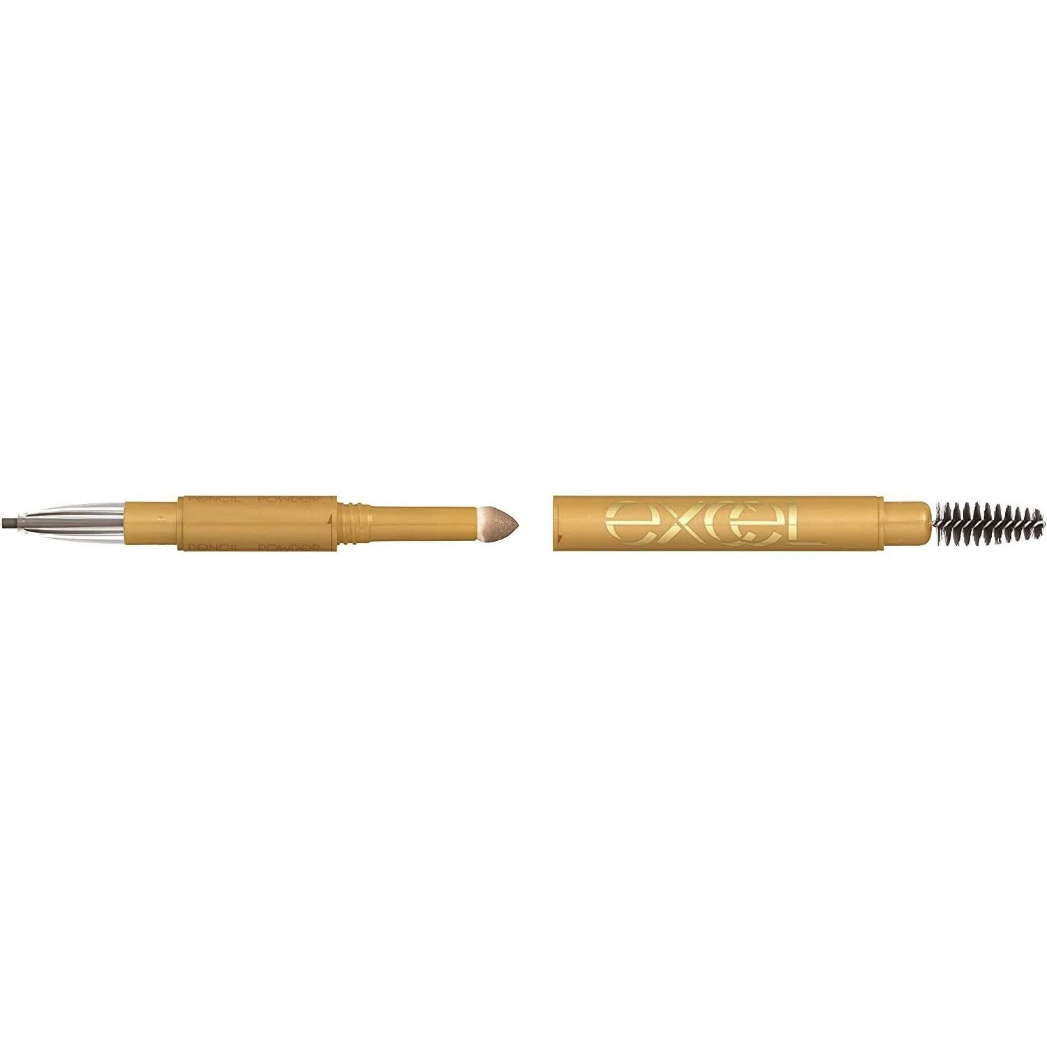 Excel Powder & Pencil Eyebrow EX 3-in-1 Shape Fill Blend Brow Maker - Image 2