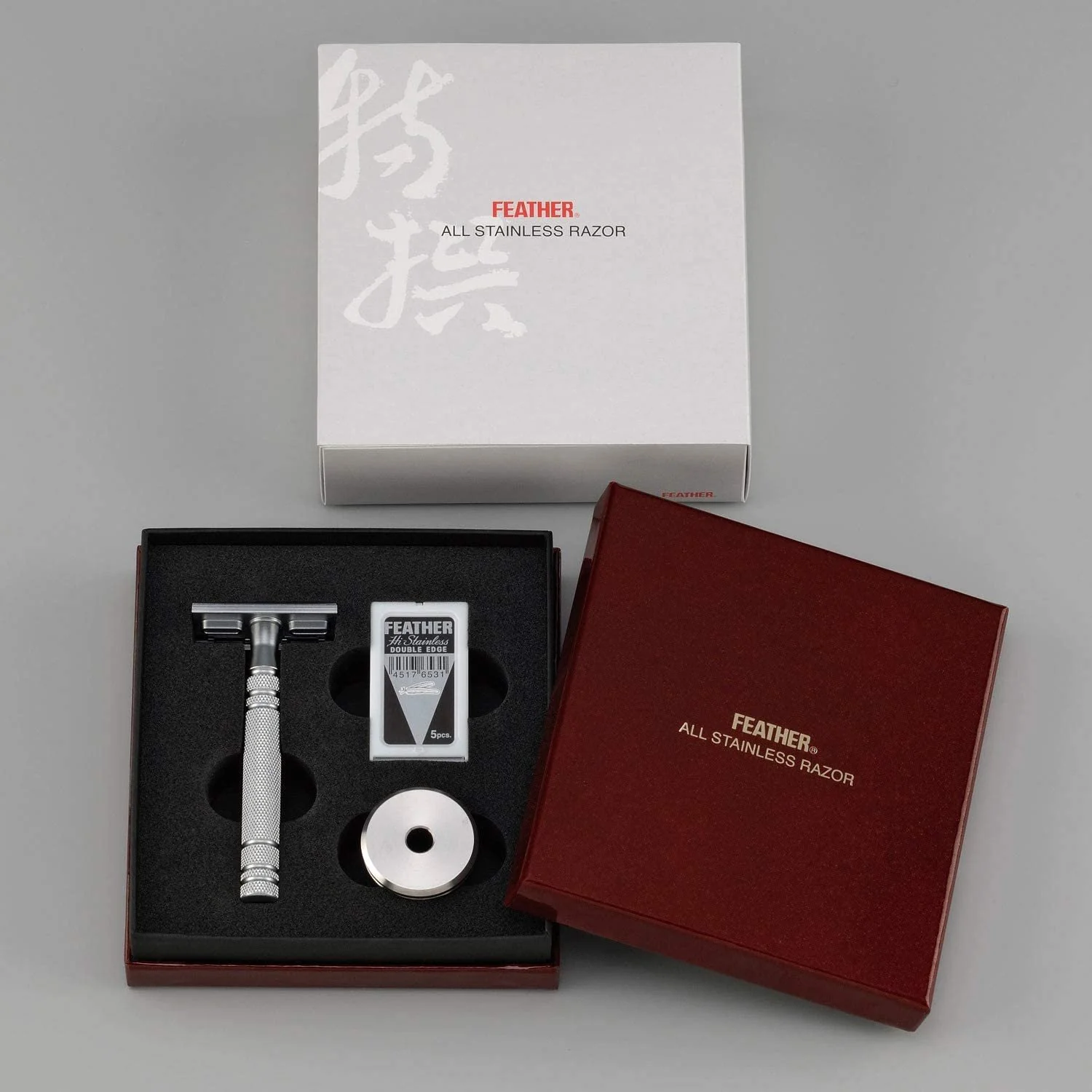 Feather All Stainless Safety Razor Double Edged TAS-D1 - Image 2