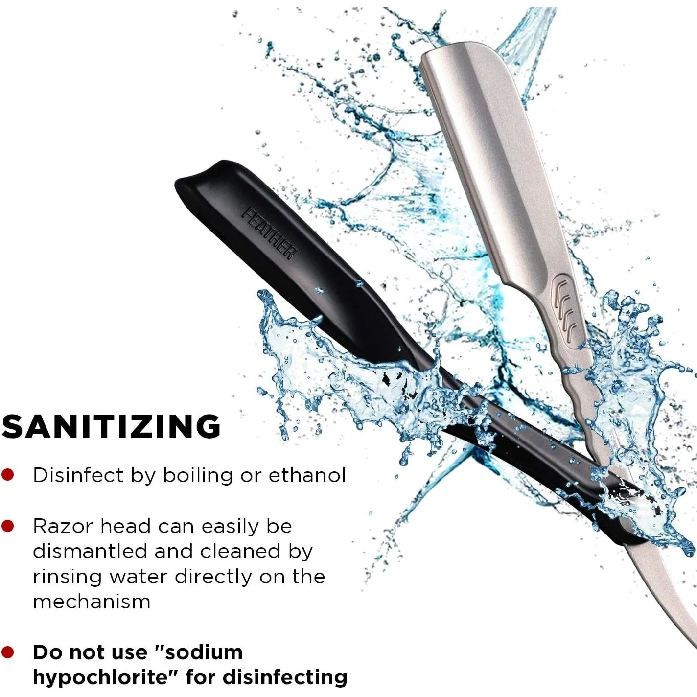 Feather Professional Artist Club Razor SS Black ACS-RB - Image 7