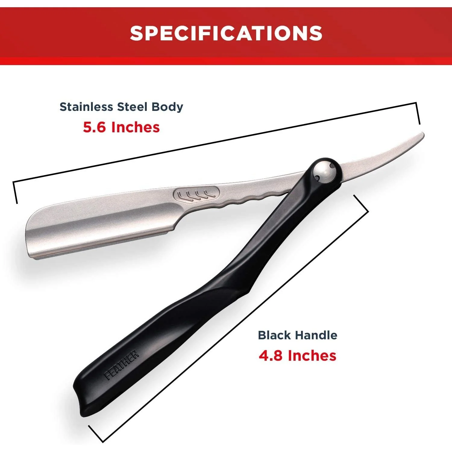 Feather Professional Artist Club Razor SS Black ACS-RB - Image 8