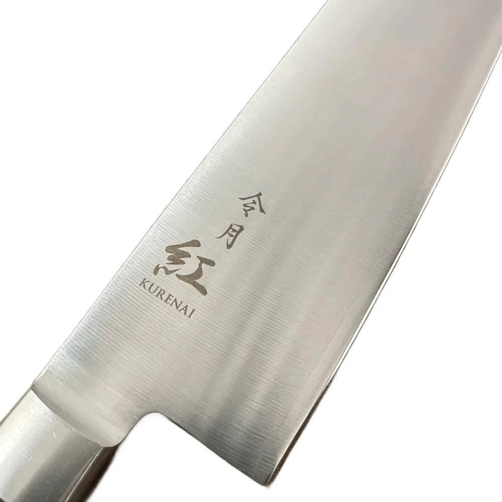 Kurenai Nakiri Knife Molybdenum Vanadium Vegetable Knife 165mm - Image 3