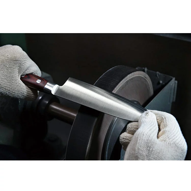 Kurenai Santoku Knife Molybdenum Vanadium All-Purpose Knife 170mm - Image 2